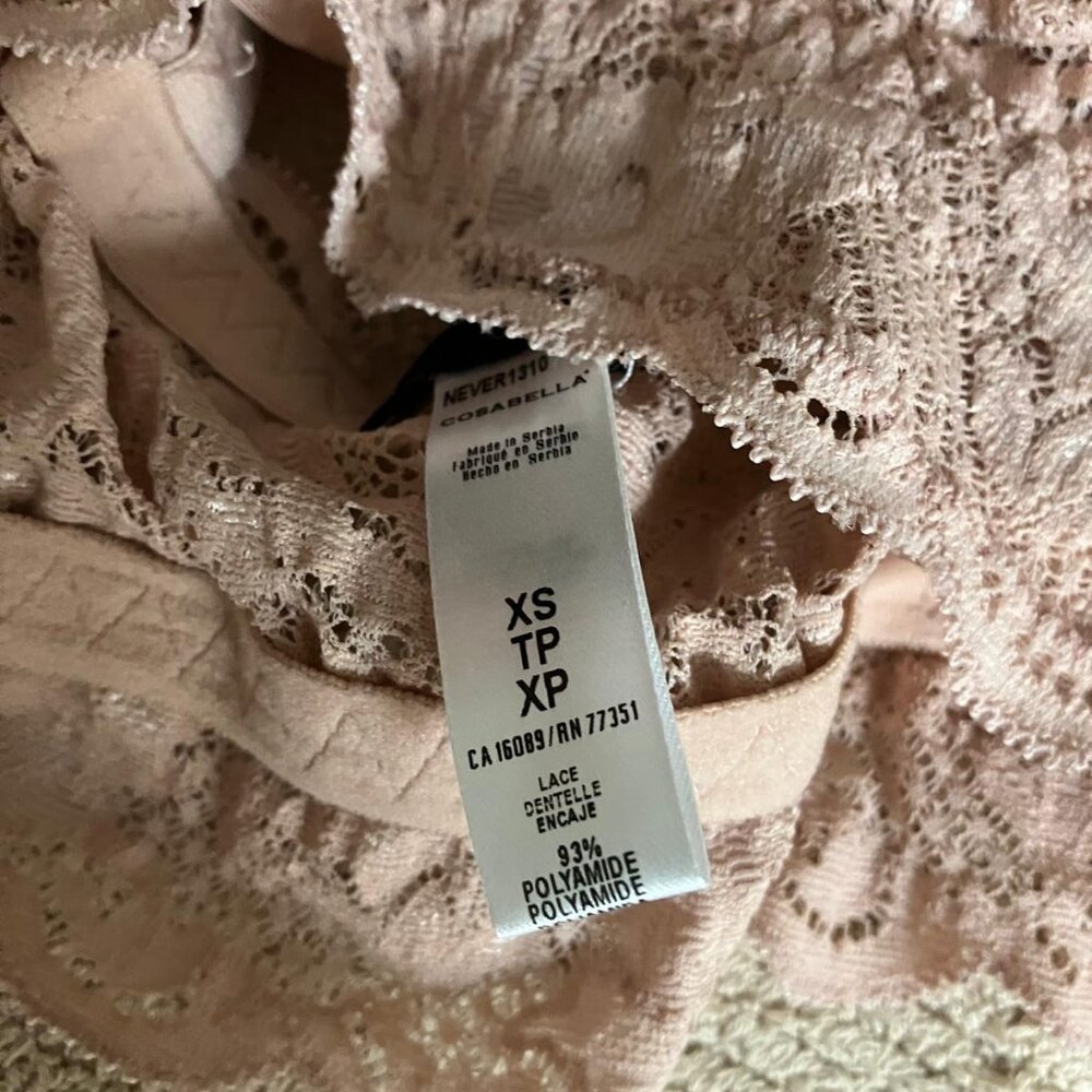 NEW COSABELLA never say never curvy sweetie bralette in blush - Picture 5 of 5